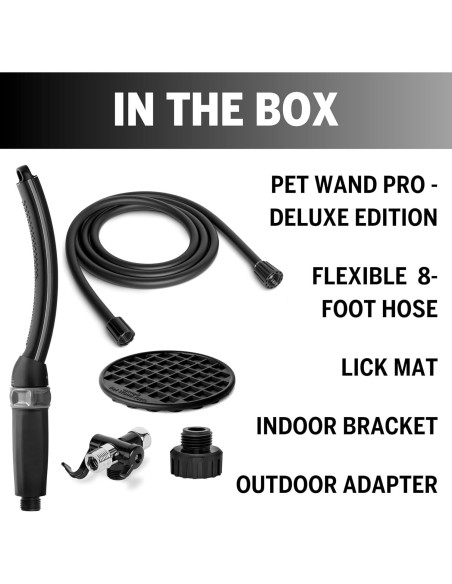 Accesorio de Ducha para Perros Waterpik Pet Wand Pro Deluxe 33cm
