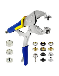 Herramienta de Sujetador a Presión Rexhubro con 60 Sujetadores