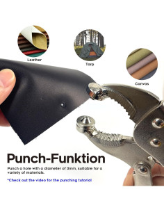 Herramienta de Sujetador a Presión Rexhubro con 60 Sujetadores 2