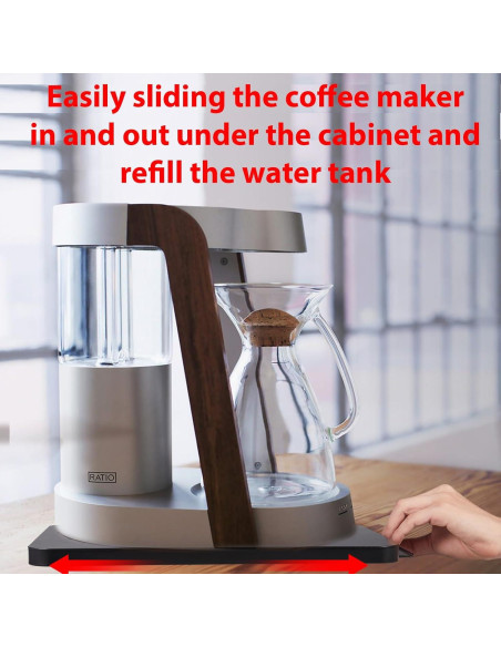 Bandeja Deslizante para Cafetera Flyisland 22.86x36.83cm Acero Bandeja Deslizante para Cafetera Flyisland 22.86x36.83cm Acero