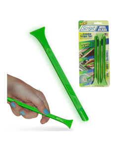 Raspador de Plástico Scrigit Scraper - Paquete de 3, Sin Rayones