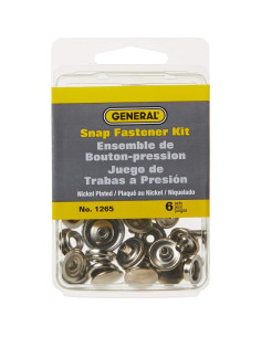 Kit de Sujetadores a Presión General Tools 1265 - 6 Piezas 2