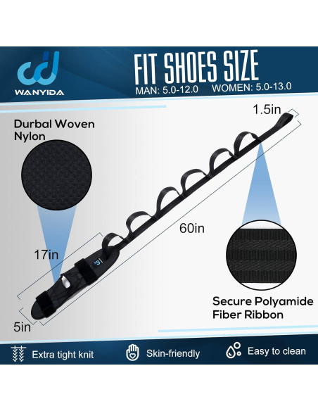 Estirador de pies y pantorrillas WANYIDA para rehabilitación