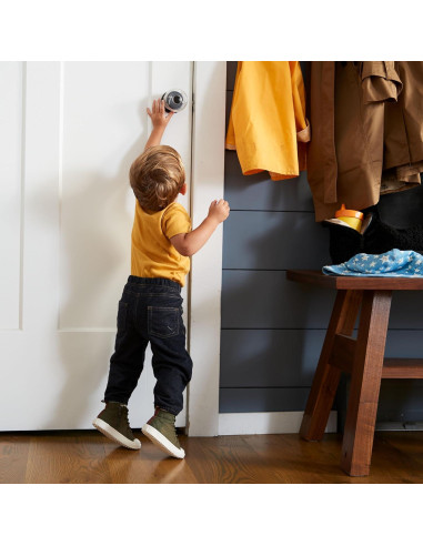 Cubiertas de pomo de puerta Safety 1st - 3 unidades, transparentes