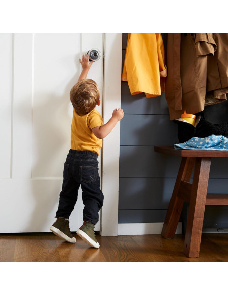 Cubiertas de pomo de puerta Safety 1st - 3 unidades, transparentes