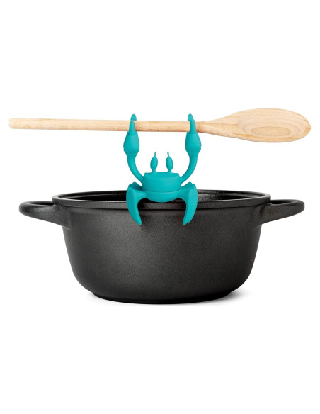 Soporte de Utensilios de Silicona OTOTO Aqua Cangrejo Antideslizante
