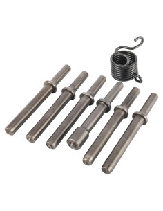 Kit de Martillo Neumático YaeCCC 7 Piezas Acero 116mm