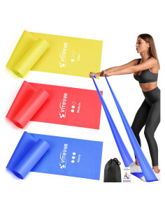 Bandas de Resistencia VITEVER - Set de 3 Niveles para Ejercicio