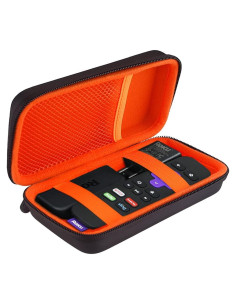 Funda Dura BOVKE para Control Remoto Roku 4K, Negro