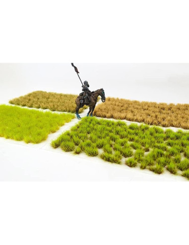 Kit de Hierba Estática Rileryan 190 Piezas Verde para Diorama