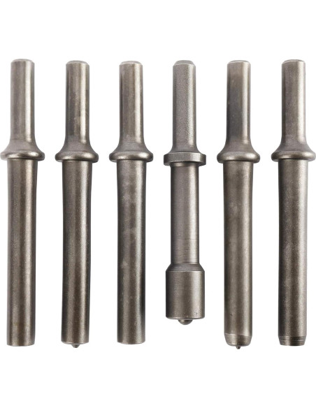 Kit de Martillo Neumático YaeCCC 7 Piezas Acero 116mm