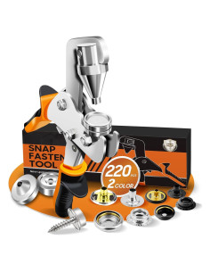 Kit de Sujetadores Toolhoper con Herramienta y 220 Piezas