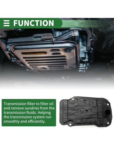 Kit de Filtro de Transmisión Automática Motoforti para Toyota Tundra 2015-2021