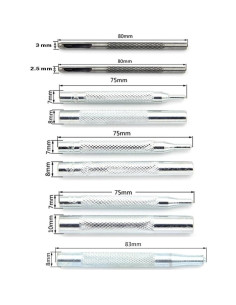 Set de 11 Herramientas para Artesanía en Cuero Antoop 2