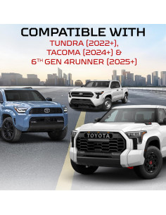 Cubiertas de Manijas de Puerta AJT DESIGN para Toyota Tundra Tacoma 4Runner 2