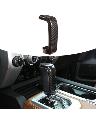 Cubierta Cambio Marchas LLKUANG Toyota Tundra 2014-2021 Fibra Carbono