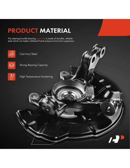 A-Premium Ejes de Dirección y Rodamientos Toyota Corolla 2014-2018