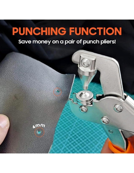 Kit de Sujetadores Toolhoper con Herramienta y 220 Piezas