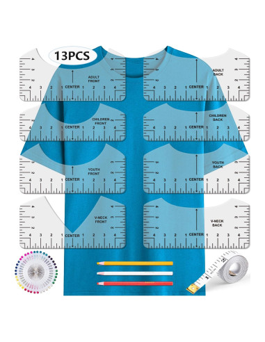 Herramienta de Alineación para Camisetas OURJOY 13 Piezas