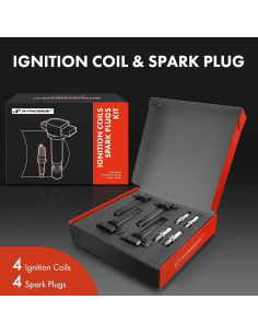 Conjunto A-Premium 4 Bobinas Encendido y Bujías Iridio Toyota 2