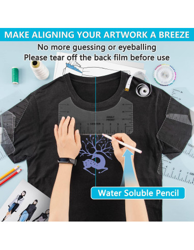 Herramienta de Alineación para Camisetas OURJOY 13 Piezas