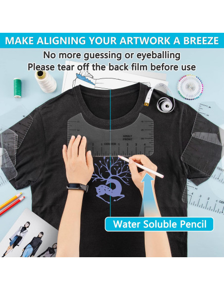 Herramienta de Alineación para Camisetas OURJOY 13 Piezas