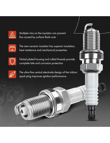 Conjunto A-Premium 4 Bobinas Encendido y Bujías Iridio Toyota