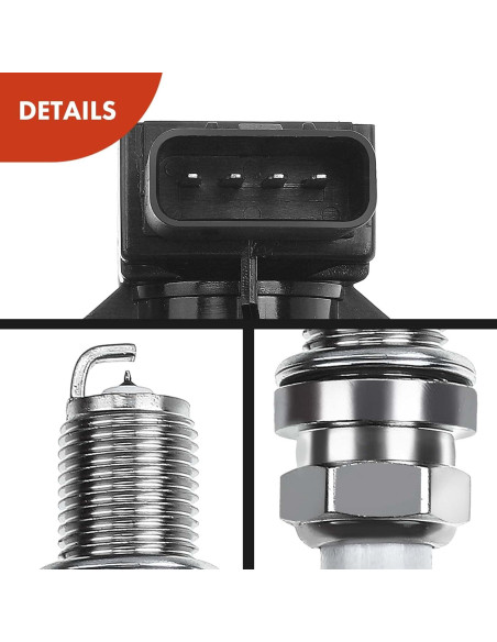 Conjunto A-Premium 4 Bobinas Encendido y Bujías Iridio Toyota