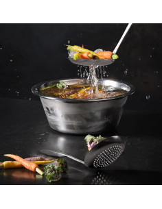 Colador de Acero Inoxidable 304 Bryantye 35.3 cm para Cocina 2