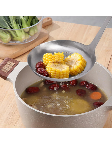 Colador de Acero Inoxidable 304 Bryantye 35.3 cm para Cocina Colador de Acero Inoxidable 304 Bryantye 35.3 cm para Cocina