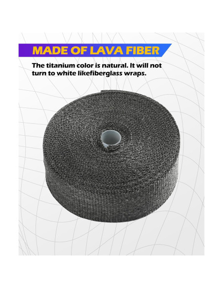 Funda Térmica de Escape SCUARI 2" x 15.24m Negro