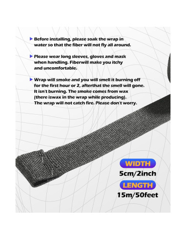 Funda Térmica de Escape SCUARI 2" x 15.24m Negro