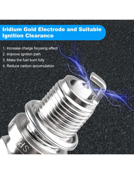 Paquete de bobinas de encendido JDMON y bujías 1.5L