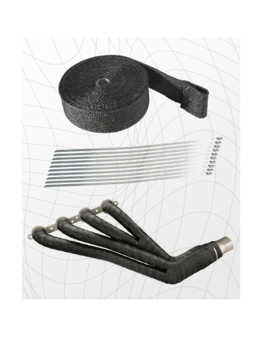 Funda Térmica de Escape SCUARI 2" x 15.24m Negro