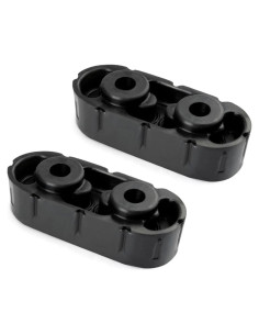 Soporte de Goma para Escape BDZMC 2 Agujeros 11,2 cm