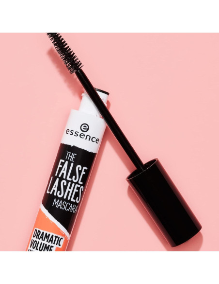 Máscara de Pestañas Falsas Esencia Volumen Dramático Negro Máscara de Pestañas Falsas Esencia Volumen Dramático Negro