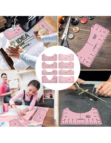 Kit de herramientas para sublimación de camisetas QUKLOGEN 66 piezas