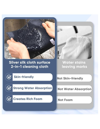 10 Paños de Alambre No Rayante Forggon 2 Capas 18x22.5 cm