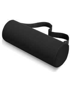 Cojín Lumbar CushZone Negro Espuma con Memoria Ajustable