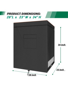 Cubierta para Congelador Horizontal CATOTEL 420D Oxford 86x58x86 cm 2