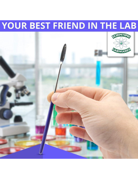 Cuchara de Laboratorio SLW Premium Acero Inoxidable 13.97 cm