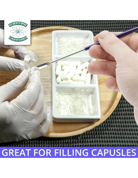 Cuchara de Laboratorio SLW Premium Acero Inoxidable 13.97 cm