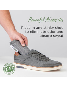 Desodorante para Zapatos Moso Natural 50g | Eliminador de Olores 2