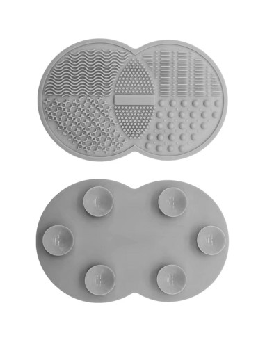 Alfombrilla de Limpieza de Brochas MR LION - Silicona Gris
