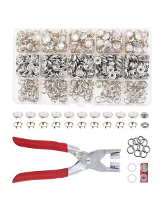 Kit de Botones a Presión de Metal Mandala Crafts 9.74mm