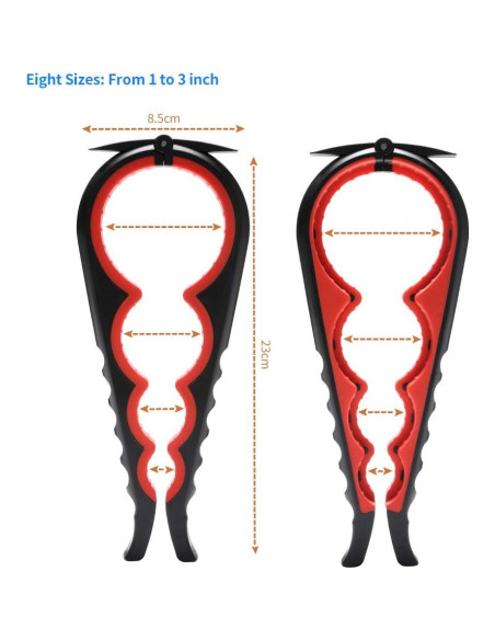 Abridor de Tarros y Botellas Otstar - Ergonomía Antideslizante