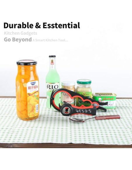 Abridor de Tarros y Botellas Otstar - Ergonomía Antideslizante