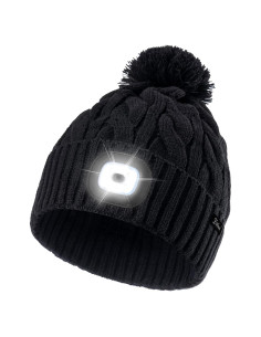 Gorro Unisex de Invierno Etsfmoa con Luz LED Recargable USB