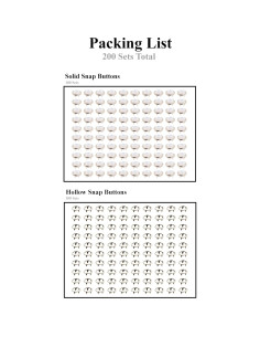 Kit de Botones a Presión de Metal Mandala Crafts 9.74mm 2