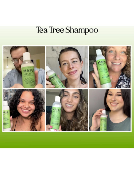 Champú Revitalizante Maple Holistics 236ml Árbol de Té